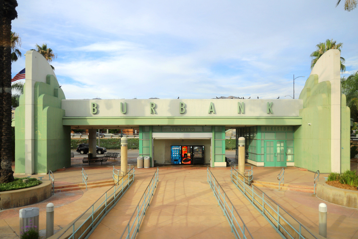 Panoramic Image of Burbank, California